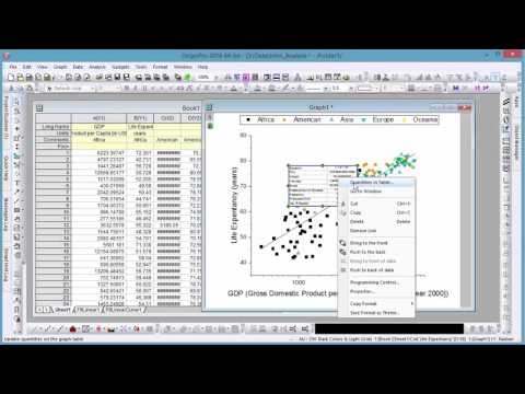 Quick Overview of Analysis in Origin 2016 Video Lecture - Origin ...