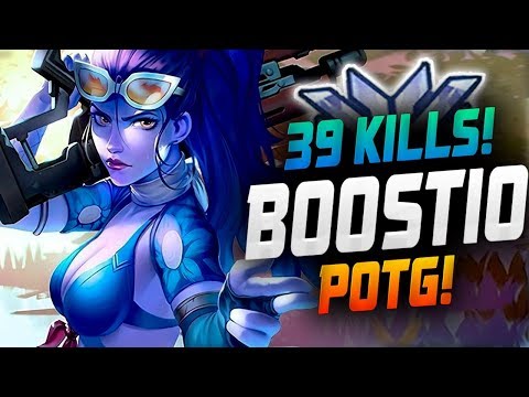 Boostio insane Widow! POTG! [ OVERWATCH SEASON 14 TOP 500 ]
