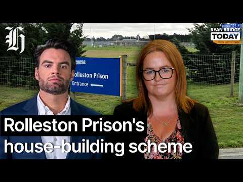 Thumbnail for 'It serves hope to the inmates': Rolleston Prison's house-building scheme | Ryan Bridge TODAY