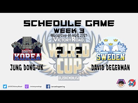 [Bình luận] VictoryRoadVGC World Cup - Jung Dong-Uk (Hàn Quốc) vs David Degerman (Thụy Điển)