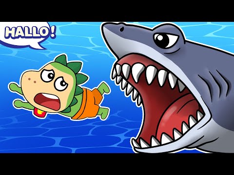 🦈 Das letzte Paar Schwimmflossen im Wasserpark und andere Geschichten für Kinder von Fire Spike