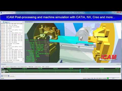 ICAM CNC Post-Processor & Simulator | MODIG HHV Extrusion Mill CNC