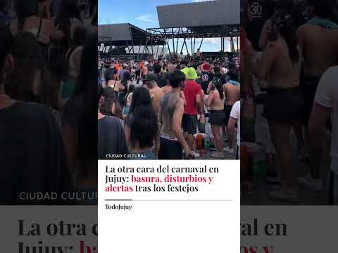 La otra cara del carnaval en Jujuy: basura, disturbios y alertas tras los festejos