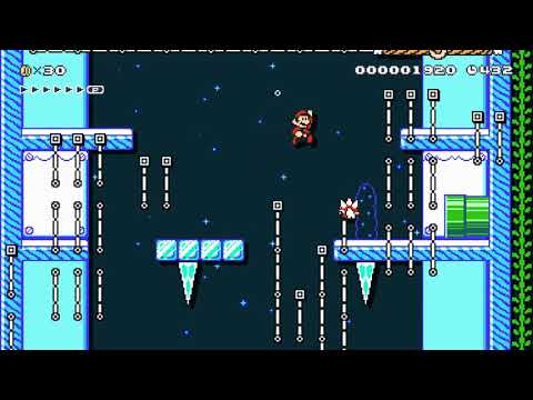 Ice climber -アイスクライマーなマリオ- by MALO 🍄 Super Mario Maker 2 #ajh