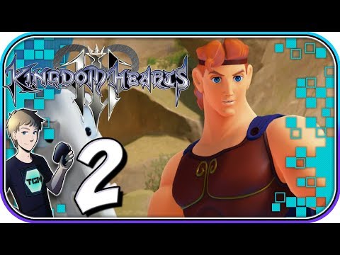 Kingdom Hearts 3 ENGLISH Walkthrough - Part 2: All Aboard The Literal Hype Train