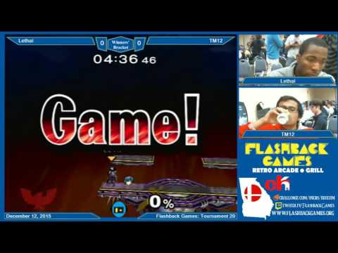 Flashback Games Presents: T20 - Lethal (Marth) Vs. TM12 (Falcon) Losers