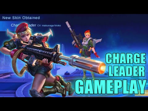 NEW SKIN | 1ST  CHARGE LEADER GAMEPLAY | MLBB