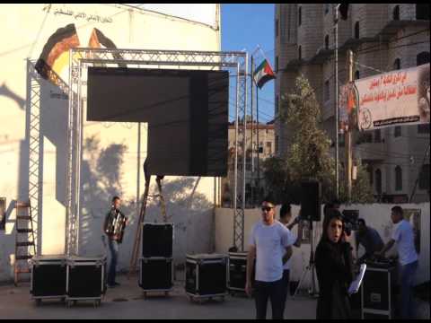 إنطلاقة مركز قلنديا ألاعلامي