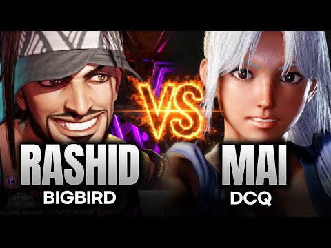 SF6 | BigBird (Rashid) vs DCQ (Mai) Custom Match FT3 | Street Fighter 6 Gameplay