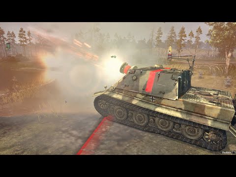 Company of Heroes 2 Steppes gameplay Elite Armor Doctrine