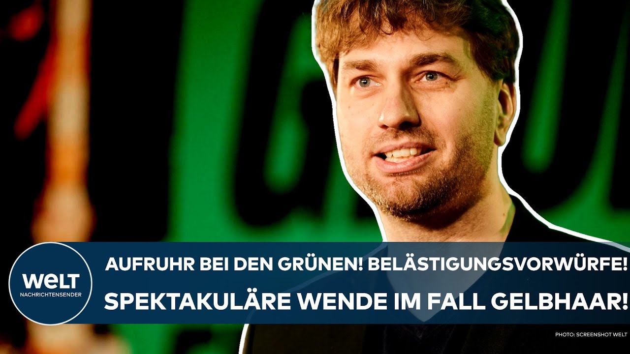 STEFAN GELBHAAR: Aufruhr bei den Grünen! Spektakuläre Wende im Fall um Belästigungsvorwurf!