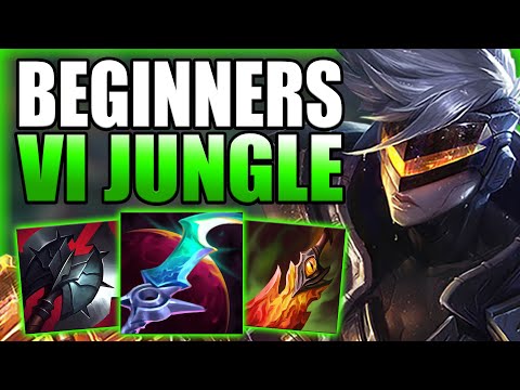 HOW TO PLAY VI JUNGLE FOR BEGINNERS IN-DEPTH GUIDE S13 UPDATED! - Best Build/Runes League of Legends