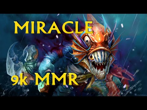 Dota 2 - Miracle 9k MMR (Slark - Full Game)