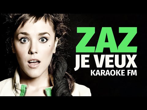 ZAZ — Je Veux | Karaoke FM version | Guitars, cajon and cello
