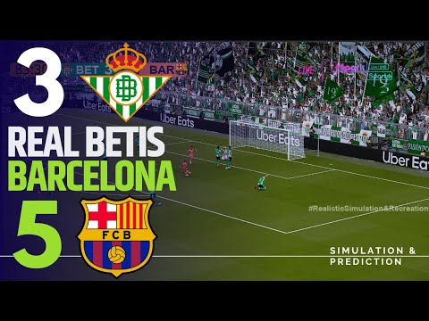 REAL BETIS 3-5 FC BARCELONA! LALIGA EA SPORTS 2025-26 Simulation/Recreation