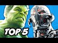 Avengers Age of Ultron - TOP 5 Missing Edits 