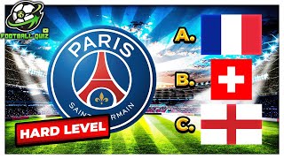 GUESS THE COUNTRY OF EACH FOOTBALL TEAMS (HARD LEVEL) - FOOTBALL QUIZ 2022