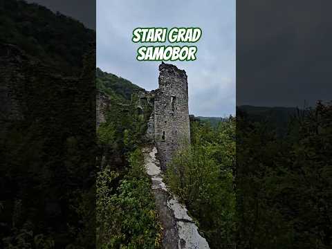Uspon na Stari Grad Samobor 🏰🌲🇭🇷 13th century Castle near Zagreb #samobor #croatia #travel #history