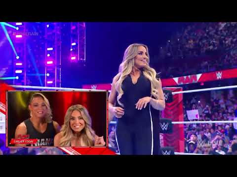 Trish Stratus with Zoey Stark Entrance - RAW: June 19, 2023 4K