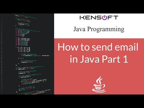 Java Tutorial Part 1 How To Send Email In Java
