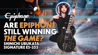 Video thumbnail for Epiphone ES-355 Shinichi Ubukata | The Best Epiphone of 2024? by GUITARGUITAR