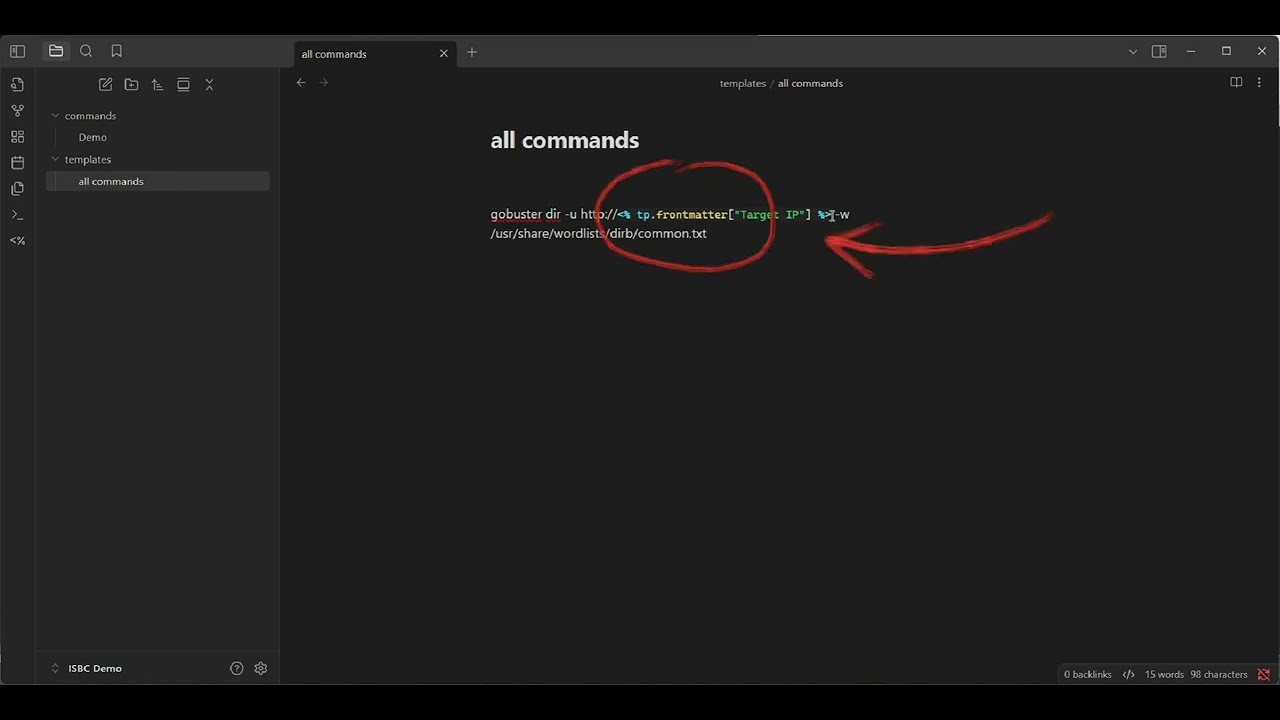 Take Notes Like Real Hackers Do! (Obsidian Templates)