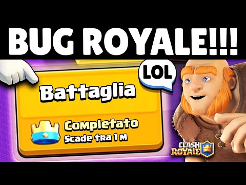 BUG ROYALE allo SCADERE del TEMPO! - Clash Royale