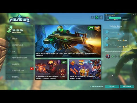 Spielt mit uns Paladins! | Paladins | Deutsch/German