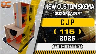 Download lagu [PLAN] SKEMA BOX SUBWOOFER CJP 115 NEW CUSTOM 2025 'BY D-SAIN CREATIVE' #audioequipment mp3