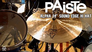 Video thumbnail for Paiste Alpha 14 Sound Edge Hi Hat Sound Demo by Daniel Charavitsidis