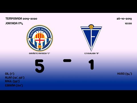 Resum Gimnàstic Manresa "C" - C.F. Igualada "B"