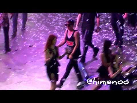 [FANCAM] 130309 Music Bank Jakarta - Super Junior Eunhyuk Sungmin - Dancing to To You+Loving U