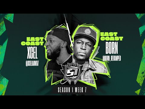 KOTD - Rap Battle - Xcel vs Born | S1W7