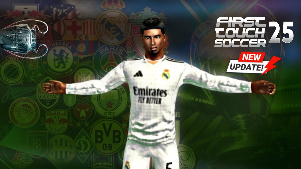 VERSÃO TOP D+ ✔ FTS 2024/2025 Mod Uefa Champions League 100% Atualizado Com Graficos HD