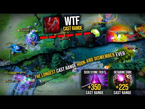 IMBA Seer Stone + Octarine Core Pudge With Long Distance Hooks & Dismember | Pudge Official