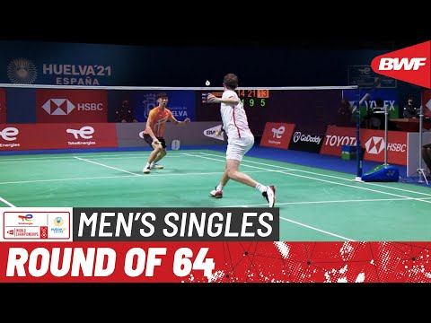 TotalEnergies BWF World Championships 2021 | Loh Kean Yew (SGP) vs Viktor Axelsen (DEN) [2] | R64