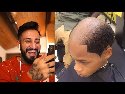 Page Zero BACKWARDS lel | Best Barbers REACTION | BARBER