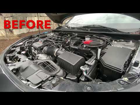 2023 Integra | PRL High Volume Intake..Before & After Comparison @PRLMotorsports @kineticautoworks