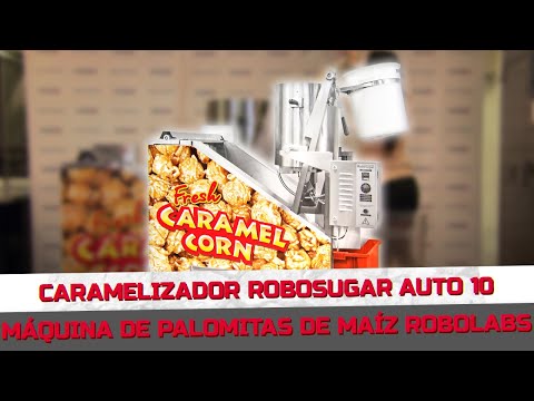 , title : 'Caramelizador RoboSugar Auto 10 // Máquina de palomitas de maíz Robolabs'