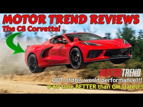 Motor Trend's 2020 C8 CORVETTE REVIEW IS LIVE! Better performance than we ever thought!! 😲