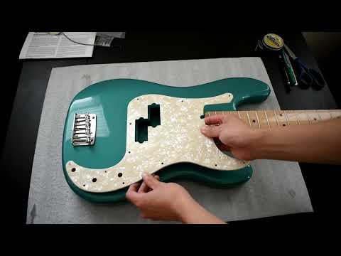 Partscaster P-Bass Build Complete