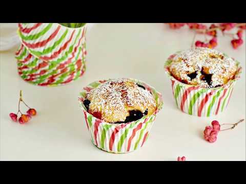 Muffin con yogurt e mirtilli @ Ricetta su DolciPirottini.com