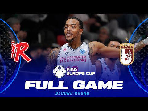 Pallacanestro Reggiana v KK Bosna BH Telecom | Full Basketball Game | FIBA Europe Cup 2025-26