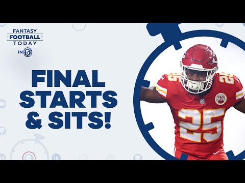 LAST-MINUTE Week 14 Start 'Em Sit 'Em Picks! + Injury Updates! (Fantasy Football Today in 5 Podcast)