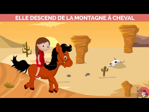 Le Monde d'Hugo - Elle descend de la montagne à cheval