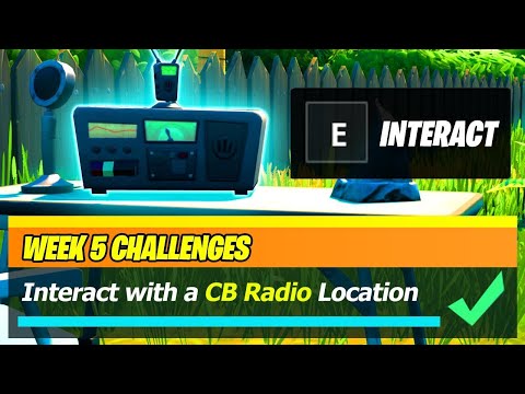 Intreact with a CB Radio Location Guide