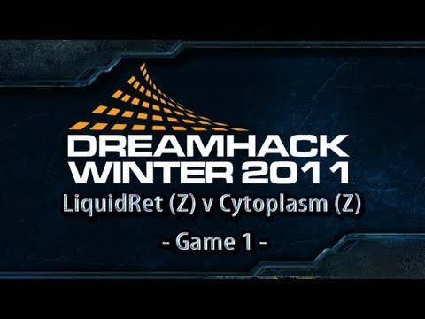 Dreamhack Winter 2011 Day 1 - G1 - LiquidRet (Z) v Cytoplasm (Z)