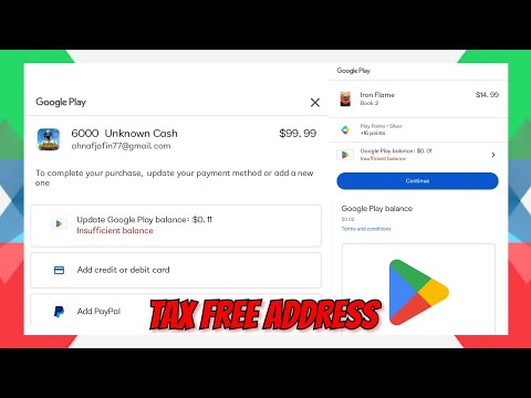 How to remove TAX from Play Store | Play Points 2024