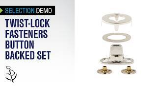  Installation Tool Selection for Twist-Lock Fastener Cloth-to-Cloth / 2 Button Base