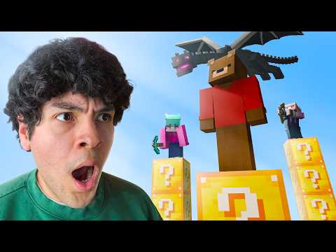 WE TRIED THE LUCKY BLOCK CHALLENGE